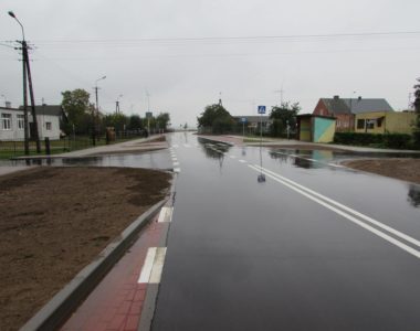 2016 - Przebudowa drogi pow. nr 1288 N Wielki Łęck -Płośnica-Skurpie-Burkat odc. Płośnica-Skurpie od km 6+425 do km 12+450  o dług. 6,025km.