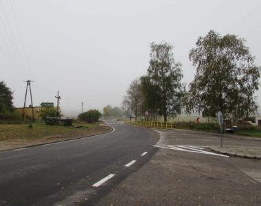 2016 - Przebudowa drogi pow. nr 1288 N Wielki Łęck -Płośnica-Skurpie-Burkat odc. Płośnica-Skurpie od km 6+425 do km 12+450  o dług. 6,025km.