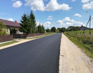 2018 - Przebudowa drogi pow. Nr 1304 N w miejscowości Gnojno.