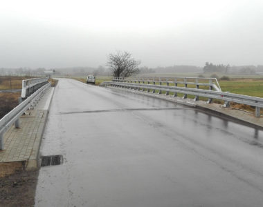 2016 - Przebudowa mostu i dojazdów w miejscowości  Gnojenko,w km 7+541 drogi powiatowej nr  1363 N