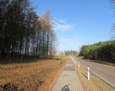 2016 - Przebudowa drogi pow. Nr 1280 N na odcinku od km 5+313,40 do km 6+004,17 wraz z budową ciągu pieszo-rowerowego