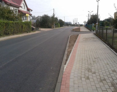 2015 - Przebudowa mostu i dojazdów w miejscowości Księży Dwór w km 2+829 drogi powiatowej   nr 1363 N.